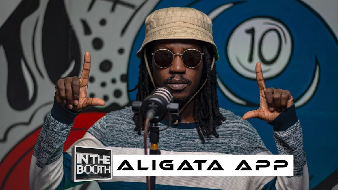 Download MP3: In The Booth Freestyle by Aligata App aka Alomo Gyata